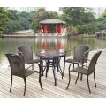 Aluminum and Table and Chair